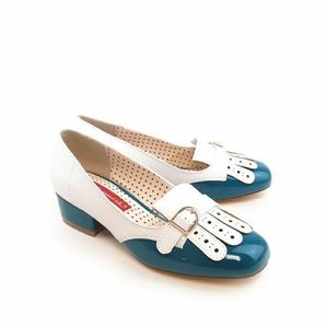 B.a.i.t footwear Monday Teal loafer shoe